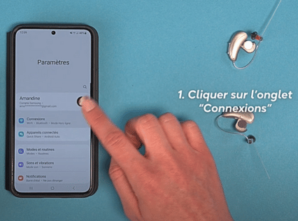 Appareil auditif Comment relier ses appareils auditifs Unitron à son téléphone android ?