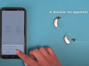 Comment relier ses appareils auditifs Unitron à son téléphone android ?