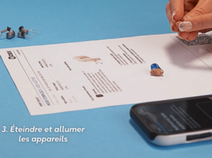 Comment connecter son appareil auditif intra CIC ou RIC 10 Widex à son téléphone ?