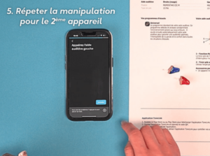 Comment connecter son appareil auditif intra CIC ou RIC 10 Widex à son téléphone ?