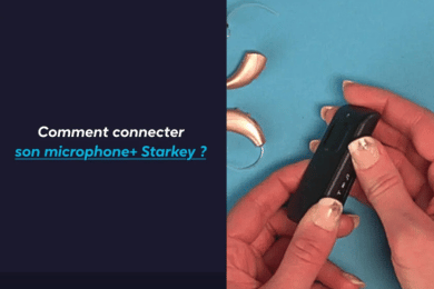 Comment connecter son microphone+ Starkey ?