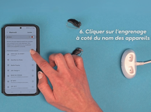 Comment réinitialiser la connexion des appareils auditifs avec son android ?